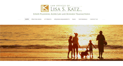 Desktop Screenshot of lisakatzlaw.com